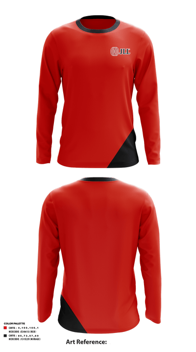 JLL Columbus Pelotonia 947216 Long Sleeve Performance Shirt - 1