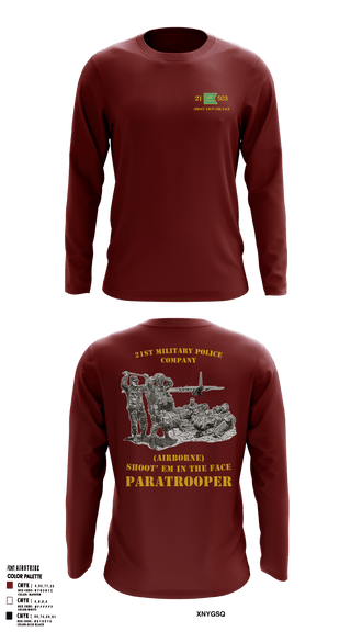 Short Sleeve Performance Shirt, 21ST MILITARY POLICE COMPANY (AIRBORNE), Army, Teamtime, Team time, sublimation, custom sports apparel, team uniforms, spirit wear, spiritwear, sports uniforms, custom shirts, team store, custom team store, fundraiser sports, apparel fundraiser