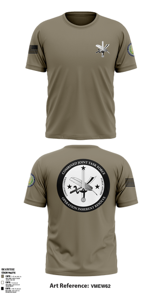 Short Sleeve Performance Shirt, CJTF-OIR PAO, Army, Teamtime, Team time, sublimation, custom sports apparel, team uniforms, spirit wear, spiritwear, sports uniforms, custom shirts, team store, custom team store, fundraiser sports, apparel fundraiser