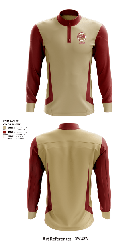 Quarter Zip Jacket, Carver Middle School Basketball, Men's Basketball, Teamtime, Team time, sublimation, custom sports apparel, team uniforms, spirit wear, spiritwear, sports uniforms, custom shirts, team store, custom team store, fundraiser sports, apparel fundraiser