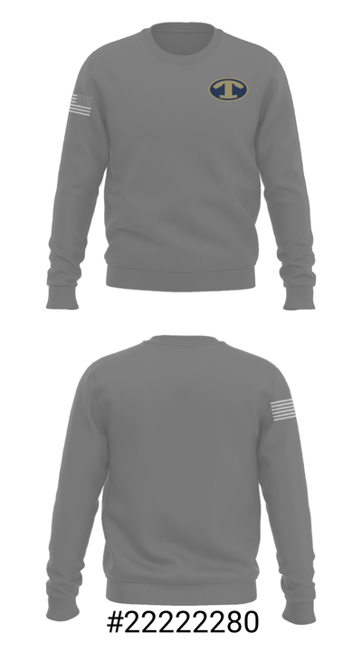 Taylor County High School Volleyball 82814100 Crew Neck Sweatshirt - 29