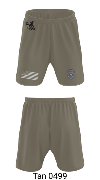 Athletic Shorts With Pockets, , Police, Teamtime, Team time, sublimation, custom sports apparel, team uniforms, spirit wear, spiritwear, sports uniforms, custom shirts, team store, custom team store, fundraiser sports, apparel fundraiser
