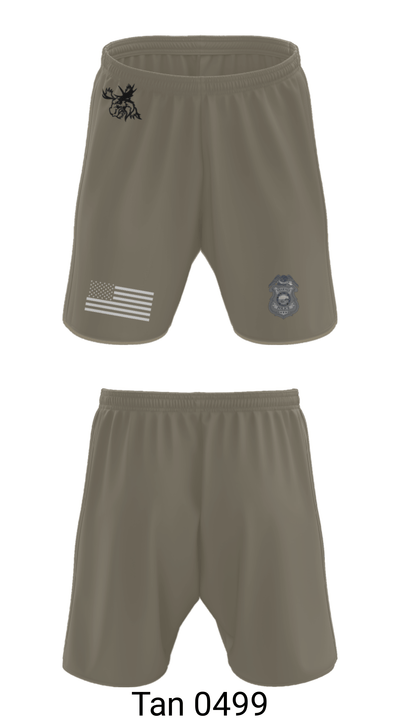 SPD TACTICAL RESPONSE TEAM 13504986 Athletic Shorts With Pockets - 29