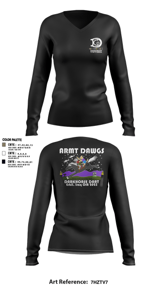 Women's Long Sleeve Vneck Shirt, , Army, Teamtime, Team time, sublimation, custom sports apparel, team uniforms, spirit wear, spiritwear, sports uniforms, custom shirts, team store, custom team store, fundraiser sports, apparel fundraiser