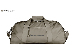 Duffle Bag, D 53 2 1st cav, Army, Teamtime, Team time, sublimation, custom sports apparel, team uniforms, spirit wear, spiritwear, sports uniforms, custom shirts, team store, custom team store, fundraiser sports, apparel fundraiser