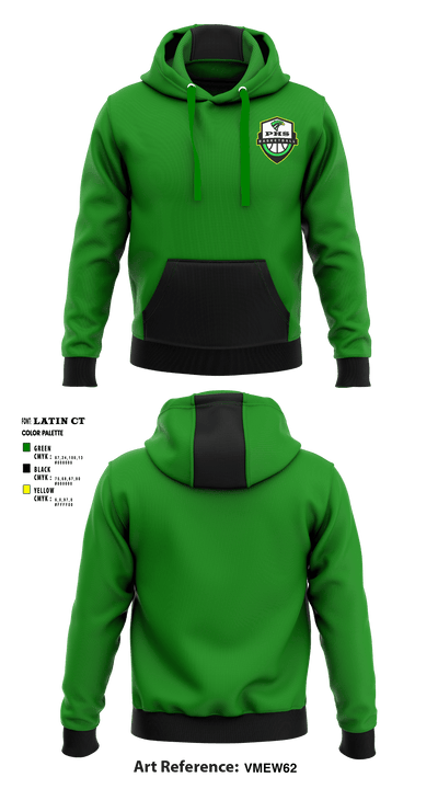 Palmdale High School Basketball 6612121 Hoodie - 1