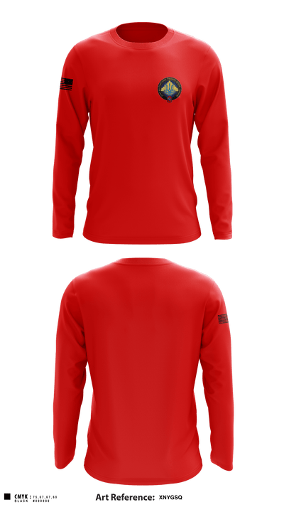 39TH IBCT 92092607 Long Sleeve Performance Shirt - 1
