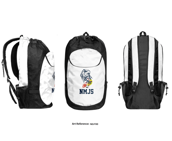 Gear Bag, New Martinsville Junior Sports, Men's Basketball, Teamtime, Team time, sublimation, custom sports apparel, team uniforms, spirit wear, spiritwear, sports uniforms, custom shirts, team store, custom team store, fundraiser sports, apparel fundraiser