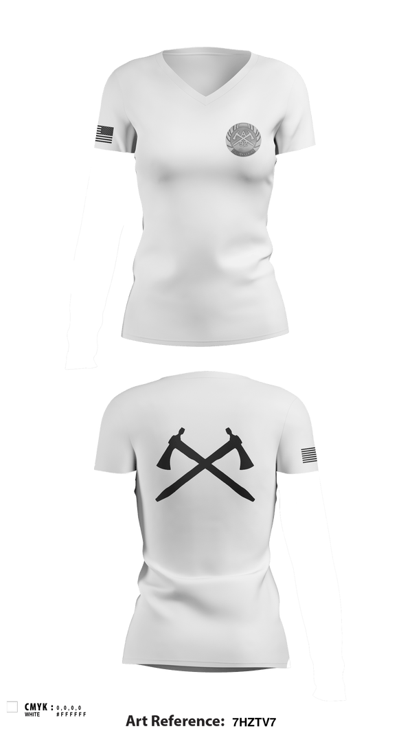 Women's Short Sleeve Vneck Shirt, A/92 ÇA, Army, Teamtime, Team time, sublimation, custom sports apparel, team uniforms, spirit wear, spiritwear, sports uniforms, custom shirts, team store, custom team store, fundraiser sports, apparel fundraiser