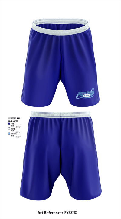 Embassy Air IRAQ 82919068 Athletic Shorts With Pockets - 1
