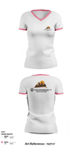 Coyote paintin az llc 51600611 Women's Short Sleeve V-neck Shirt - 1