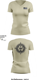 Jaimie Cox Foundation 83768320 Women's Short Sleeve V-neck Shirt - 8