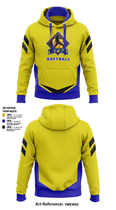 Women's Fastpitch Softball Association 78324561 Hoodie - 1