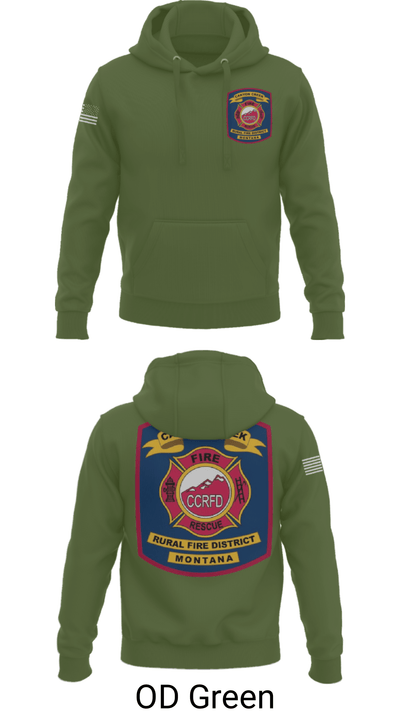 Canyon Creek Rural Fire District 51909217 Hoodie - 46