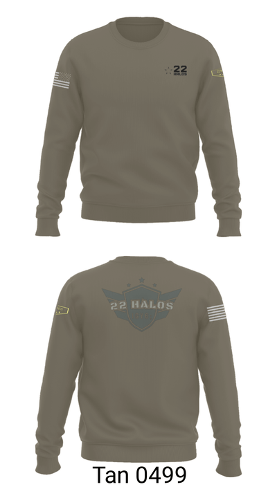 22 Halos 54349080 Crew Neck Sweatshirt - 11