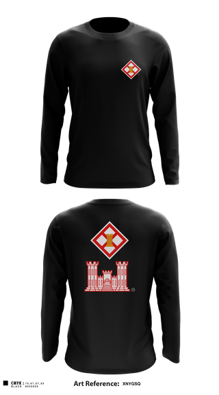 Long Sleeve Performance Shirt, 344th CEC, Army, Teamtime, Team time, sublimation, custom sports apparel, team uniforms, spirit wear, spiritwear, sports uniforms, custom shirts, team store, custom team store, fundraiser sports, apparel fundraiser