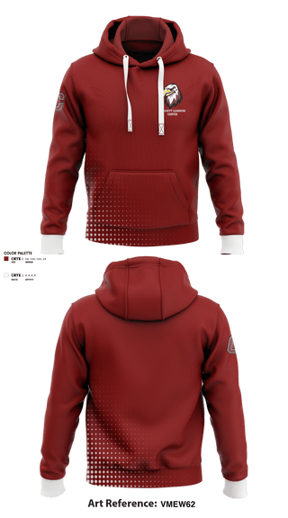 Hoodie, Crossett Learning Center, Spirit Store, Teamtime, Team time, sublimation, custom sports apparel, team uniforms, spirit wear, spiritwear, sports uniforms, custom shirts, team store, custom team store, fundraiser sports, apparel fundraiser