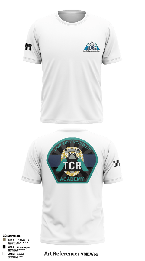 Old School Cotton Feel Shirt, TCR LE ACADEMY, Police, Teamtime, Team time, sublimation, custom sports apparel, team uniforms, spirit wear, spiritwear, sports uniforms, custom shirts, team store, custom team store, fundraiser sports, apparel fundraiser
