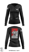 E.Co 3/CAB “Cerberus” 56288526 Women's Long Sleeve V-neck Shirt - 40