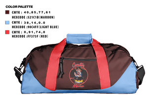 Duffle Bag, Carnitas Morelia, , Teamtime, Team time, sublimation, custom sports apparel, team uniforms, spirit wear, spiritwear, sports uniforms, custom shirts, team store, custom team store, fundraiser sports, apparel fundraiser