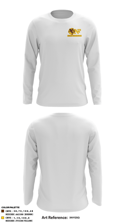 North Farmington High School Basketball 37037275 Long Sleeve Performance Shirt - 29