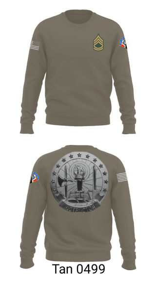 Crew Neck Sweatshirt, , Army, Teamtime, Team time, sublimation, custom sports apparel, team uniforms, spirit wear, spiritwear, sports uniforms, custom shirts, team store, custom team store, fundraiser sports, apparel fundraiser