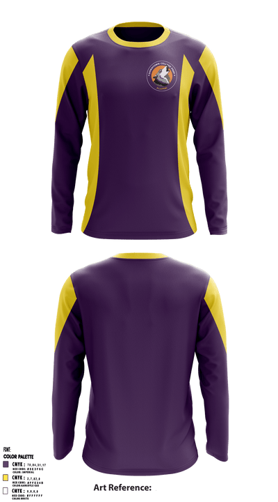 Downtown College Prep - El Primero High School 63396223 Long Sleeve Performance Shirt - 1