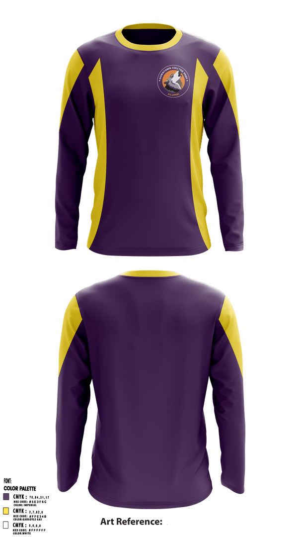 Long Sleeve Performance Shirt, Downtown College Prep - El Primero High School, Spirit Store, Teamtime, Team time, sublimation, custom sports apparel, team uniforms, spirit wear, spiritwear, sports uniforms, custom shirts, team store, custom team store, fundraiser sports, apparel fundraiser