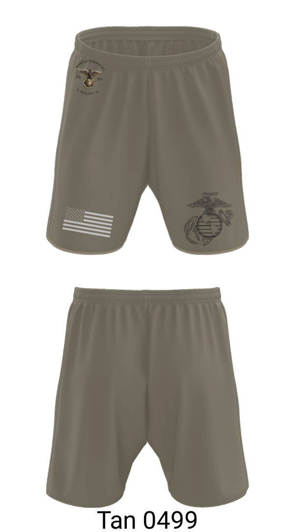 Athletic Shorts With Pockets, , Marines, Teamtime, Team time, sublimation, custom sports apparel, team uniforms, spirit wear, spiritwear, sports uniforms, custom shirts, team store, custom team store, fundraiser sports, apparel fundraiser