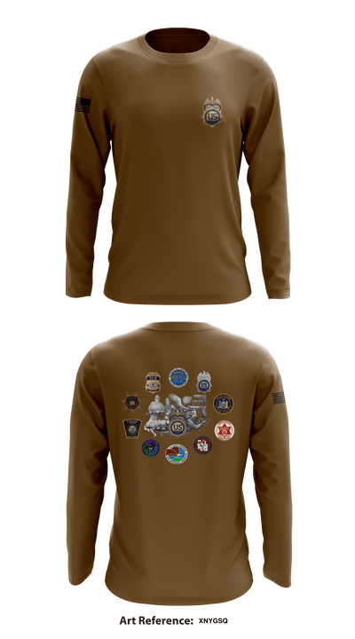 Carnage Co 2-108IN 24566913 Long Sleeve Performance Shirt - 2