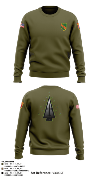 Crew Neck Sweatshirt, , Army, Teamtime, Team time, sublimation, custom sports apparel, team uniforms, spirit wear, spiritwear, sports uniforms, custom shirts, team store, custom team store, fundraiser sports, apparel fundraiser
