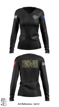 1438th CTC 15112391 Women's Long Sleeve V-neck Shirt - 5