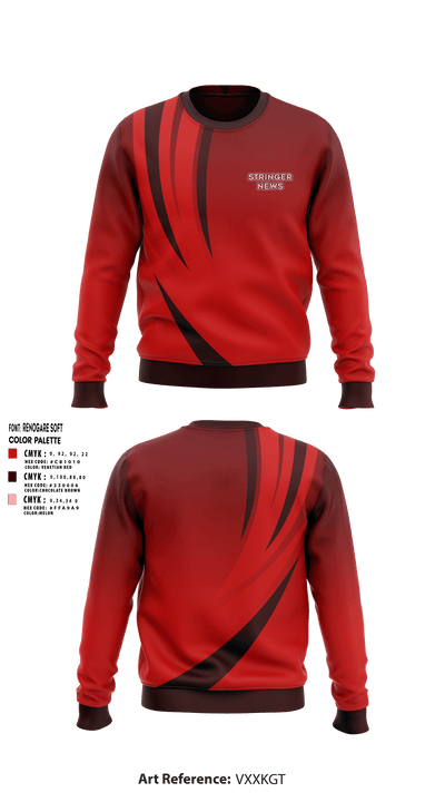 Stringer news 27368029 Crew Neck Sweatshirt - 1