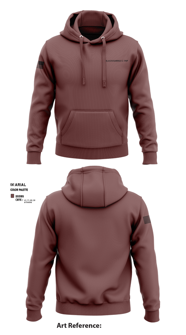 Hoodie, Blackhawks C-TRP, Army, Teamtime, Team time, sublimation, custom sports apparel, team uniforms, spirit wear, spiritwear, sports uniforms, custom shirts, team store, custom team store, fundraiser sports, apparel fundraiser