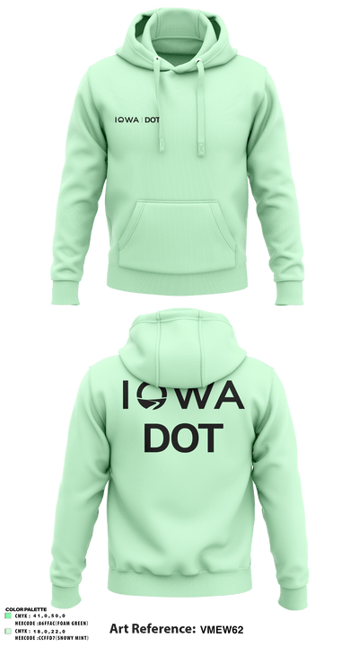 Iowa DOT 52653501 Hoodie - 2