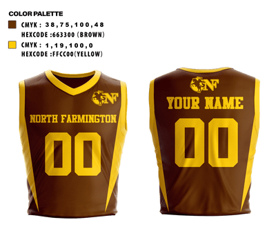 North Farmington High School Basketball 37037275 Basketball Uniform - 26
