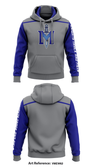 Hoodie, iMater Knights, Track & Field, Teamtime, Team time, sublimation, custom sports apparel, team uniforms, spirit wear, spiritwear, sports uniforms, custom shirts, team store, custom team store, fundraiser sports, apparel fundraiser