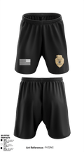 Los Angeles County Probation Department 35543601 Athletic Shorts With Pockets - 1