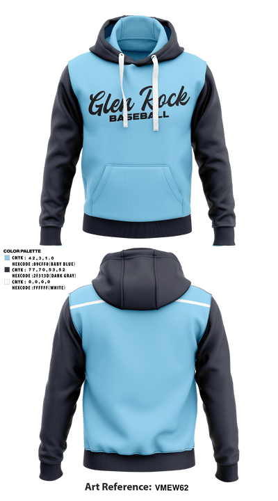 Glen Rock Panthers 12U 83720061 Hoodie - 2