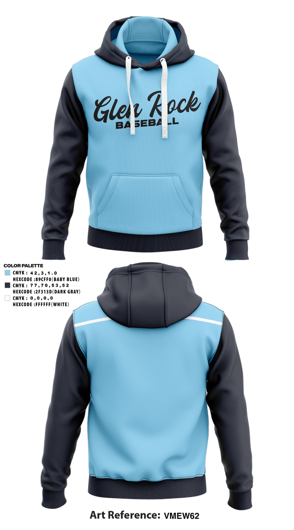 Hoodie, Glen Rock Panthers 12U, Baseball, Teamtime, Team time, sublimation, custom sports apparel, team uniforms, spirit wear, spiritwear, sports uniforms, custom shirts, team store, custom team store, fundraiser sports, apparel fundraiser