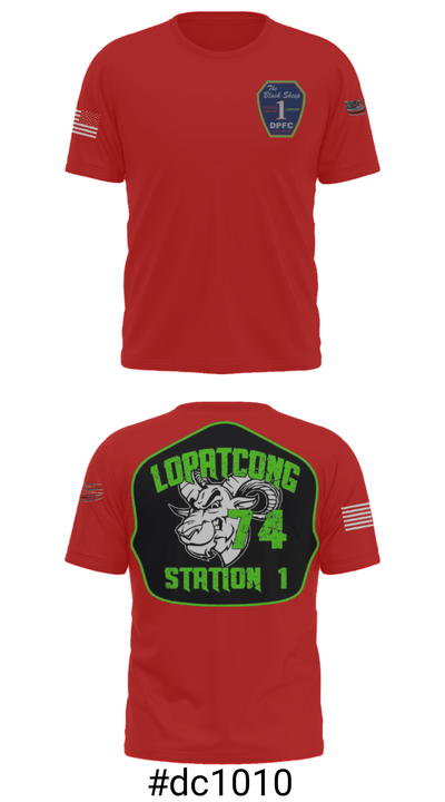 Delaware Park Chemical Engine Co. #1 31356015 Short Sleeve Performance Shirt - 31