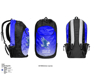 Gear Bag, Los Altos High School Wrestling, Wrestling, Teamtime, Team time, sublimation, custom sports apparel, team uniforms, spirit wear, spiritwear, sports uniforms, custom shirts, team store, custom team store, fundraiser sports, apparel fundraiser