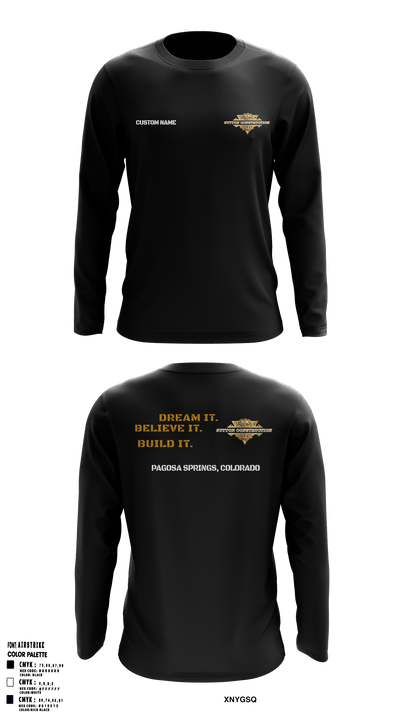 Sutton ConstructionSutton Construction 76027229 Long Sleeve Performance Shirt - 2