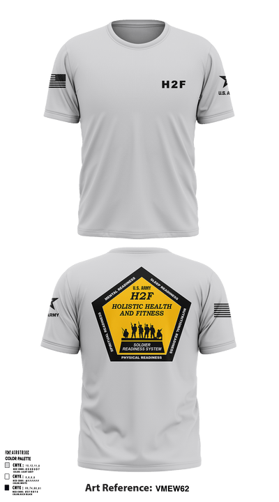 Army H2F 5195175 Short Sleeve Performance Shirt - 55