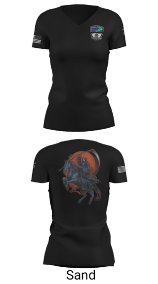 Women's Short Sleeve Vneck Shirt, , Army, Teamtime, Team time, sublimation, custom sports apparel, team uniforms, spirit wear, spiritwear, sports uniforms, custom shirts, team store, custom team store, fundraiser sports, apparel fundraiser