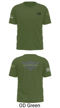22 Halos 54349080 Short Sleeve Performance Shirt - 34