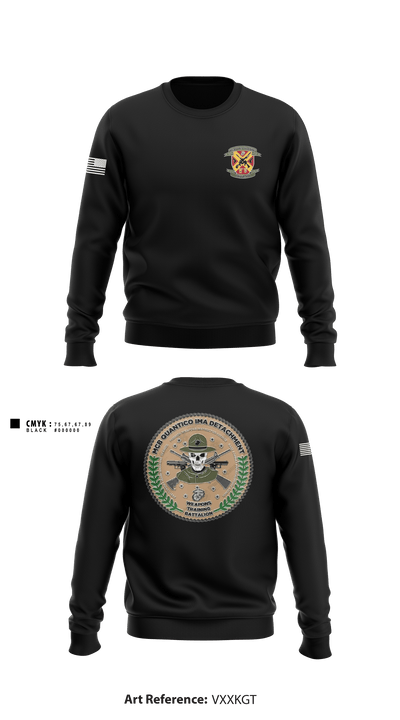 Weapons Training Battalion 3430348 Crew Neck Sweatshirt - 3