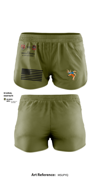 Ranger Panties, 673 EFD/ 334 FEST, Army, Teamtime, Team time, sublimation, custom sports apparel, team uniforms, spirit wear, spiritwear, sports uniforms, custom shirts, team store, custom team store, fundraiser sports, apparel fundraiser