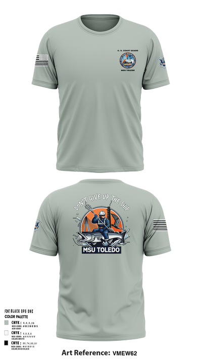 MSU Toledo 42341153 Short Sleeve Performance Shirt - 5