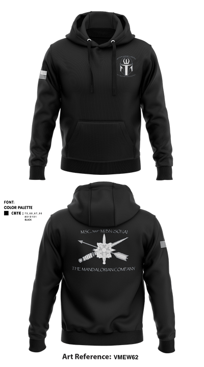 MSC 389th MI BN (SO) (A) 35905800 Hoodie - 2